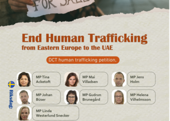 OPKALD TIL AT FINDE MENNESKEHANDEL FRA EUROPA TIL MELLEMØSTEN