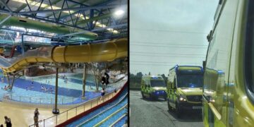 Otte ambulancer og tre brandbiler tilkaldt: Vandland evakueret