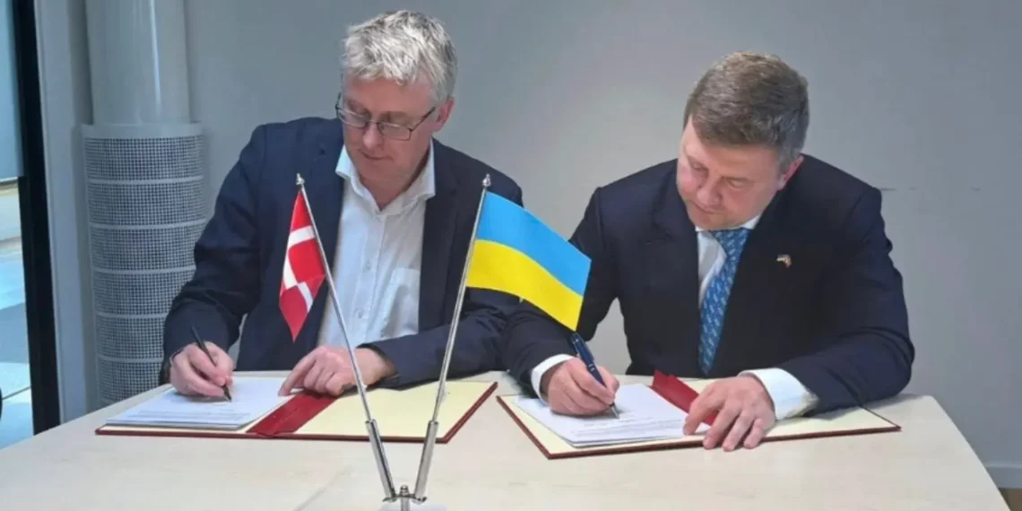 Danmark og Ukraine indgår aftale om landbrugssamarbejde ￼