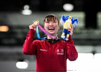 Eva Eun-kyung Sandersen vinder Danmarks første guld ved Rhine-Ruhr Universiade 2025