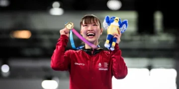 Eva Eun-kyung Sandersen vinder Danmarks første guld ved Rhine-Ruhr Universiade 2025