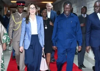 Queen Mary shares Christmas cheer with young cancer patients at Kræftværket